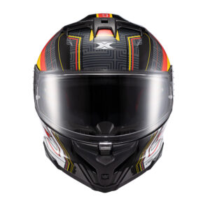 Capacete Texx Fecha Kaiman Flag Alemanha Bril